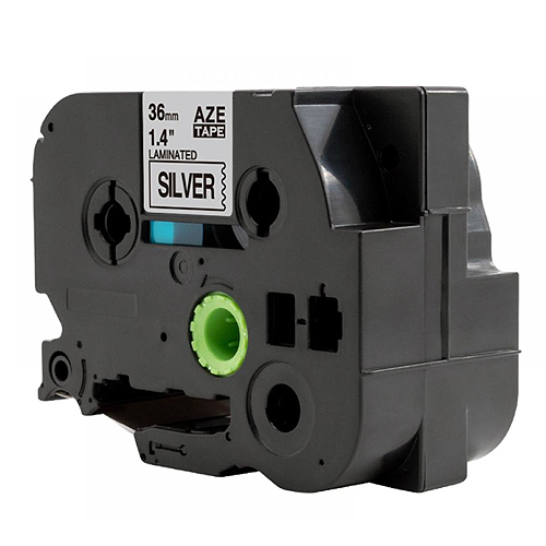 CINTA P/ROTUL.NGRO.S/PLATEADO    36MM TZ-961