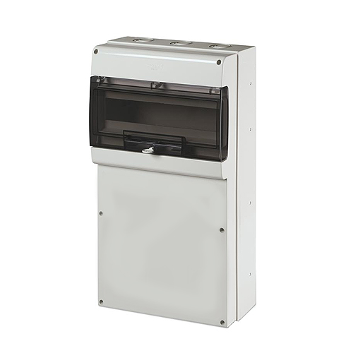 Gabinete 16 módulos con frente ciego doble 550x328x140