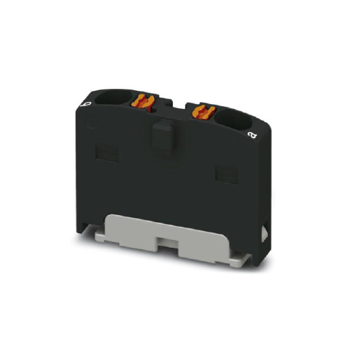 Borne para cable de 1,5 mm2 color negro PTFIX 2x1,5 BK