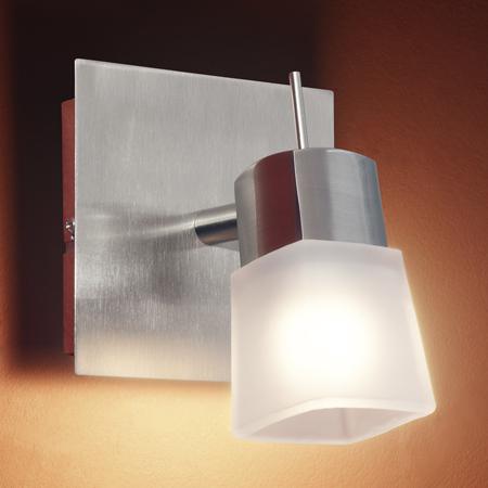 Aplique 1 luz con tulipa portalámpara G9