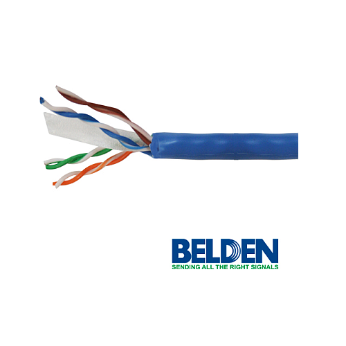 CABLE UTP CAT 6 GIGA 2412 CMR AZUL X 95MTS