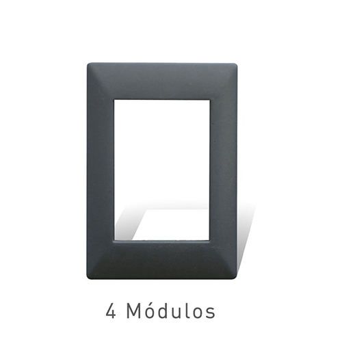TAPA 4 MOD. 5x10  Gris           4704