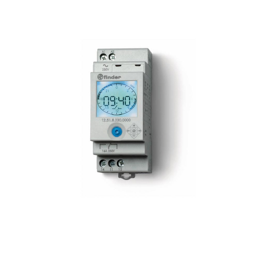 INTERRUPTOR HORARIO DIGITAL C/30MIN. 1INV 16A 230V 1251
