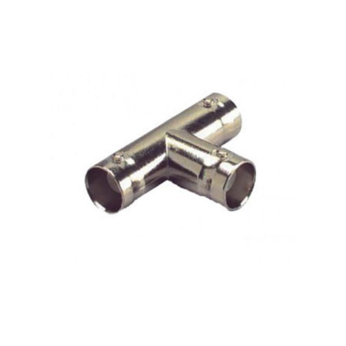 ADAPTADOR DE VIDEO BNC HEMBRA A 2 BNC HEMBRA (BNC T)