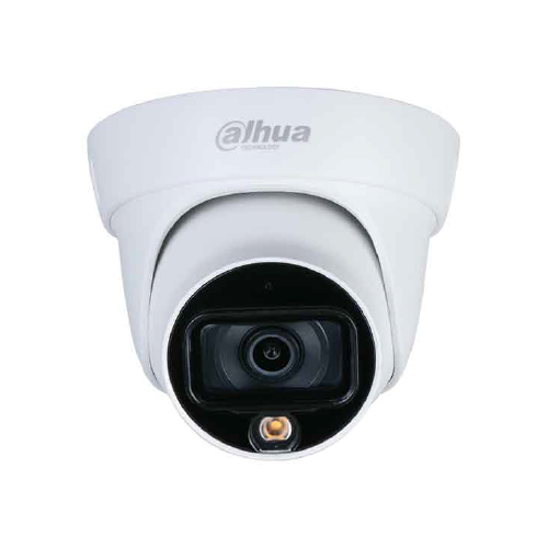 CAMARA MINI DOMO 2MPX FULL COLOR, PVC, MIC, LENTE 2.8MM LED 20M