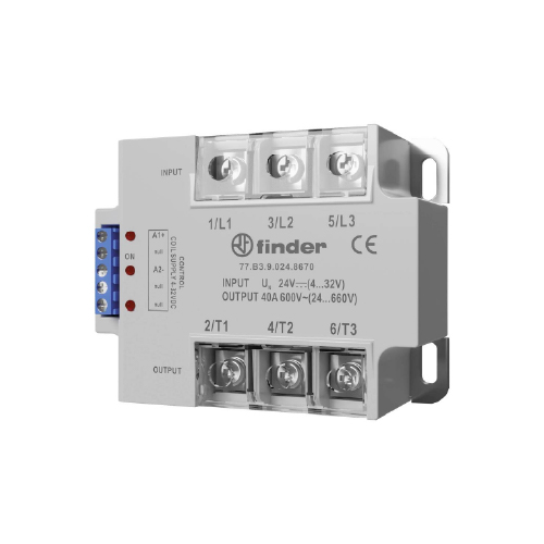 RELE DE ESTADO SOLIDO ENT.90-280VCA SAL. 80A 24-660VAC 77F382308671