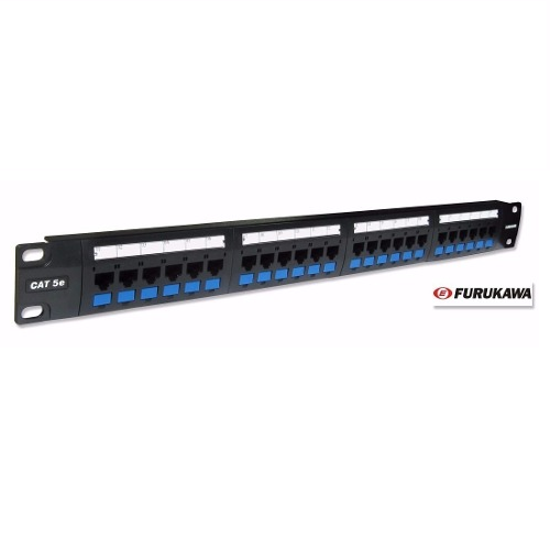 PATCH PANEL CAT5E 24 PORTS