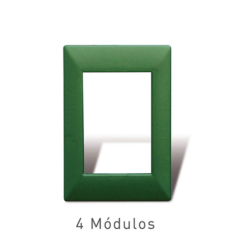 TAPA 4 MOD. 5x10  Verde          4404