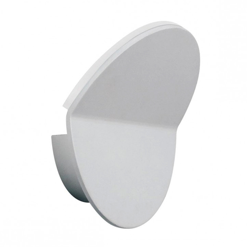 Aplique de LED 6w luz cálida de aluminio para interior blanco modelo Slim 41100