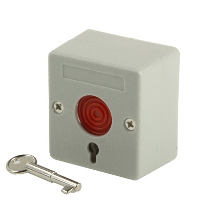 Boton de Panico de activación mediante llave y botón