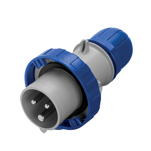 Ficha macho serie optima 2P+T 32A IP67 220V