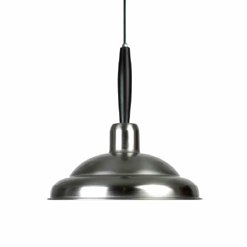 Colgante retro pintado color negro