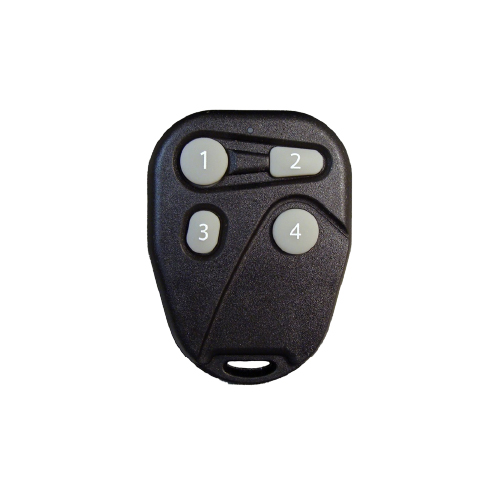 Transmisor de 4 pulsadores con tag de proximidad incorporado KANTECH P84WLS-TAG