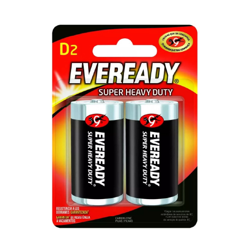 Pila Carbon D 1250 Blist. 2U