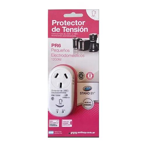 Protector de tensión pequeños electrodomesticos 1200W