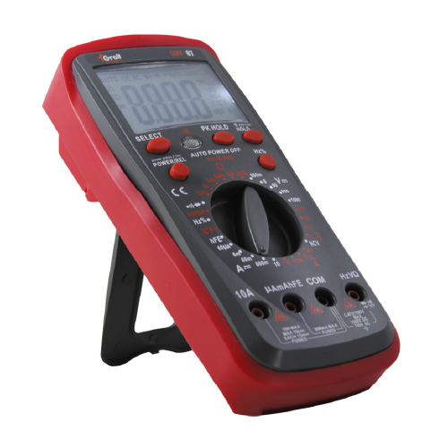 Multimetro digital rango manual true RMS