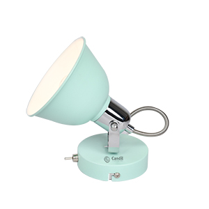 Aplique Lenora 1 luz E14 con interruptor verde