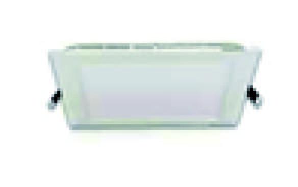 EMB. LED 6W CUADRADO 4000K POLO 6/840