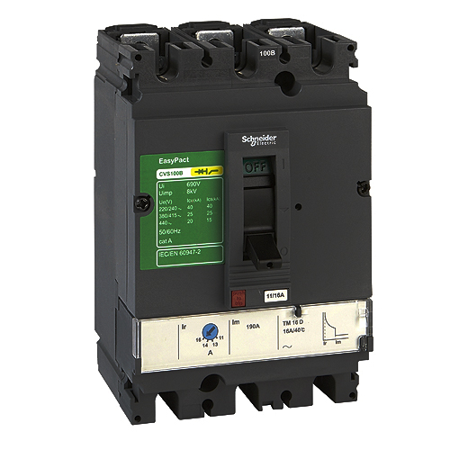 INT. AUT. CVS100B 25KA R100 3P 510307