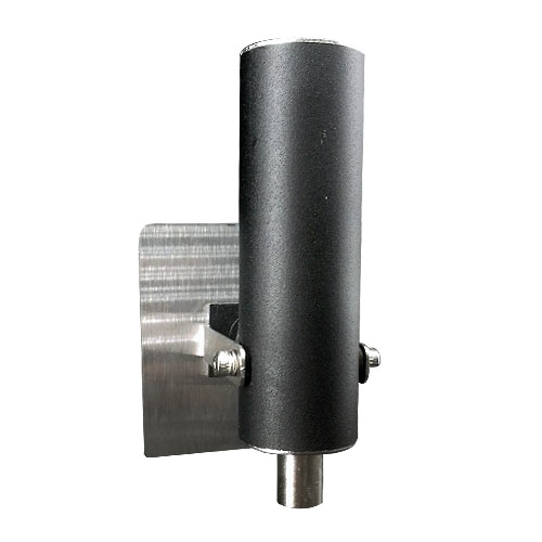 Spot estanco led verde 3W 5º 220v negro con tapa boca