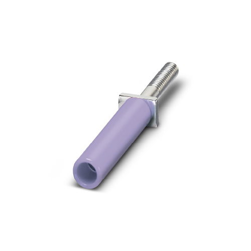 CONECTOR DE PRUEBAS HEMBRA ROSCADA PSJB VIOLETA