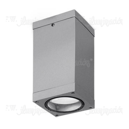 Unidireccional aluminio cuad. 1xar111 gu10