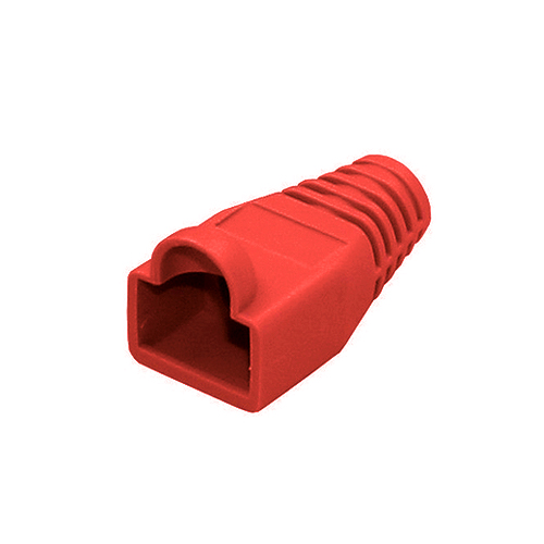 CAPUCHON ROJO RJ45  CAT5/CAT6