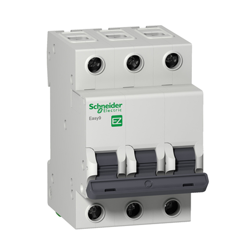 Interruptor Termomagnético - Easy9 - Tripolar - 63A - Curva C - 4,5kA