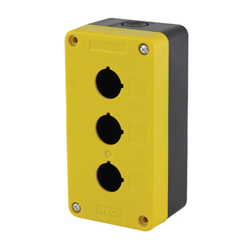 CAJA VACIA 3 ORIFICIOS Ø22MM. SQ3K