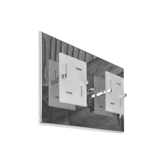 Plafon rectangular block led 14W 3000K