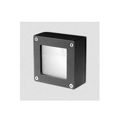 Aplique ext. 11,5x11,5 led luz dia calida blanco