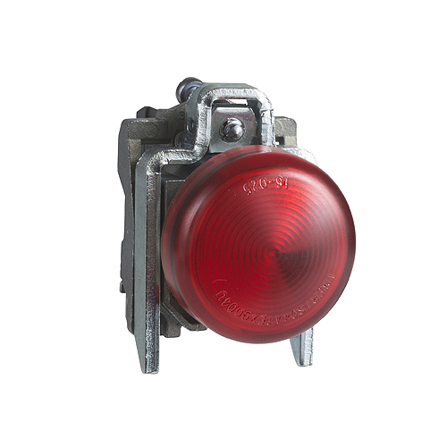 LENTE 220VCA   C/LED  Rojo   XB4-BVM4
