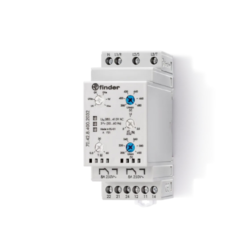 RELE VIGILANCIA DE TENSION C/NEUTRO 7042