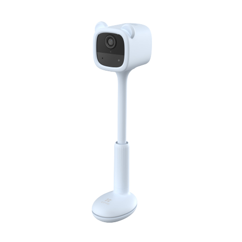 CAMARA IP WIFI 2MPX A BATERIA PARA MONITOREO DE BEBES (CELESTE)
