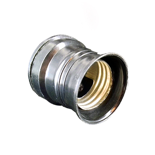 Portalámpara bakelita 3 piezas negro