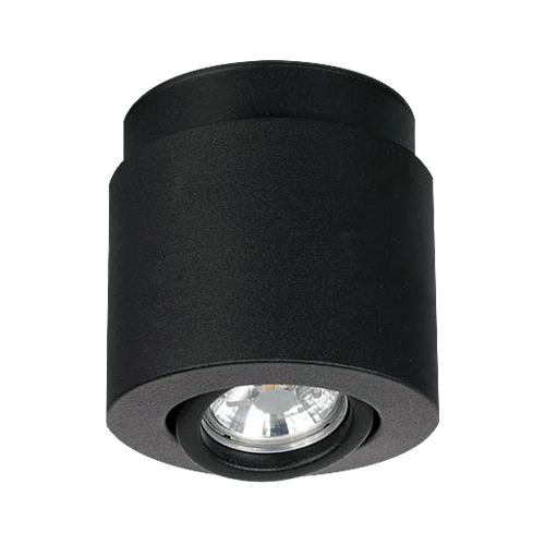 Plafón para dicroica GU10 redondo móvil color blanco modelo MILI II