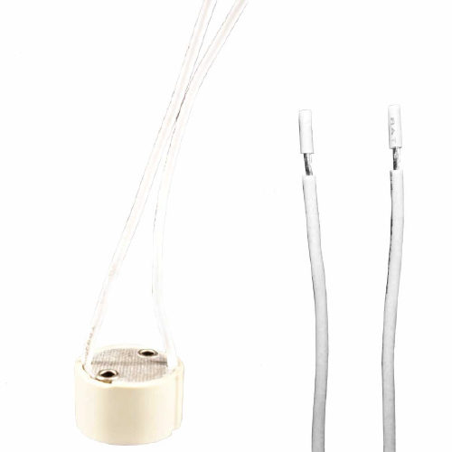 Zócalo GU10 con cable