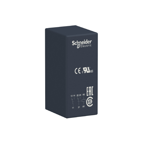 RELE EXTRAIBLE 2NAC 8A BOB. 24VCC