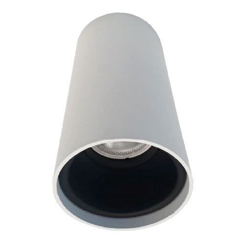 Plafón para dicro gu10 color blanco texturado