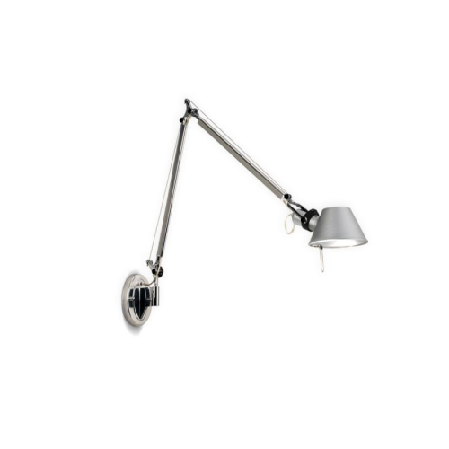 Aplique pared doble brazo E27 cromo