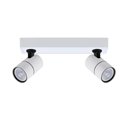 APLIQUE 2xGU10 25x6x16CM BLANCO