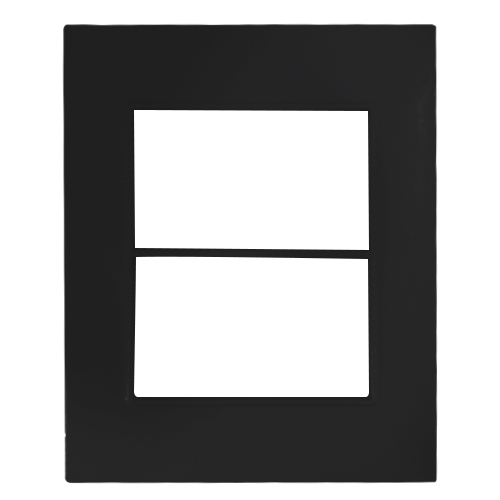 MARCO EXT.P/CAJA 10X10 QUAD. Gris 87502