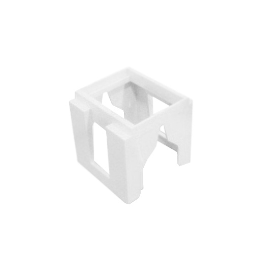 RIEL DIN 2 MODULOS Blanco  KL40582