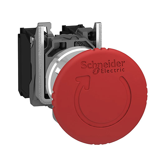 GOLPE DE PUNO C/RET. 1NA+1NC XB4BS8445