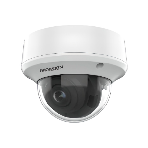 CAMARA MINI DOMO VARIFOCAL 5MP, METAL, LENTE 2.8 A 12MM IR 40M (DE TECHO)