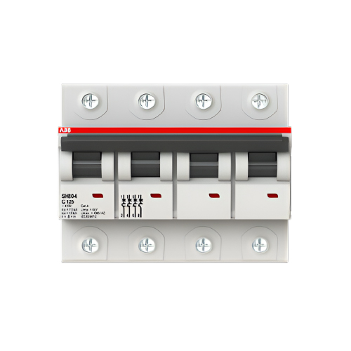 INT.TERMOMAG. 4 x 125 A 10KA C  SH804-C125