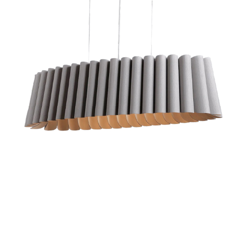 COLGANTE RENATA OVAL 1,45 MTS ROBLE GRIS INTERIOR FRESNO