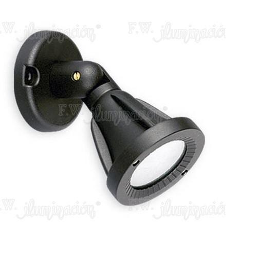 SPOT ALUMINIO PAR 16 GU10 NEGRO 3045