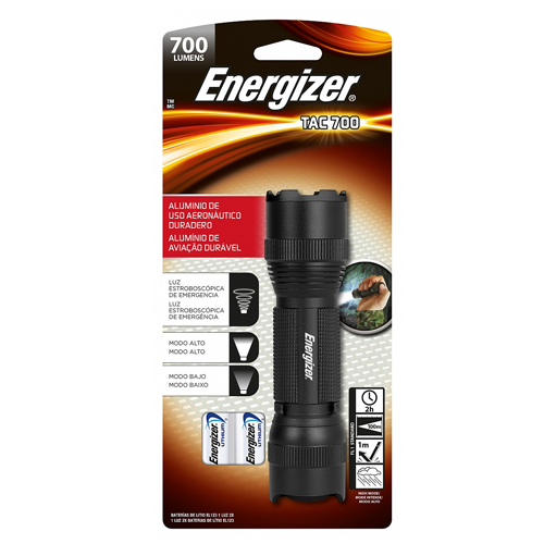 Linterna ENR metalica tactical