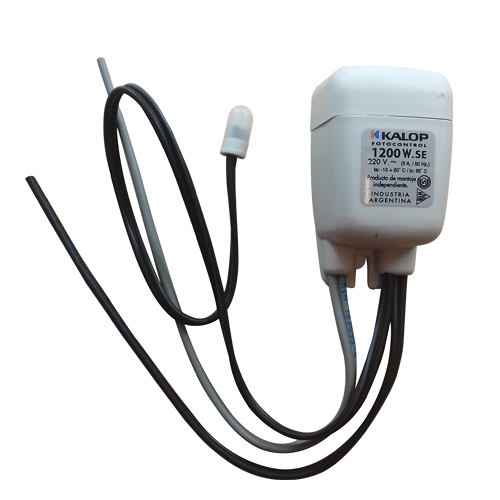 Fotocontrol electrónico con sensor 1000W